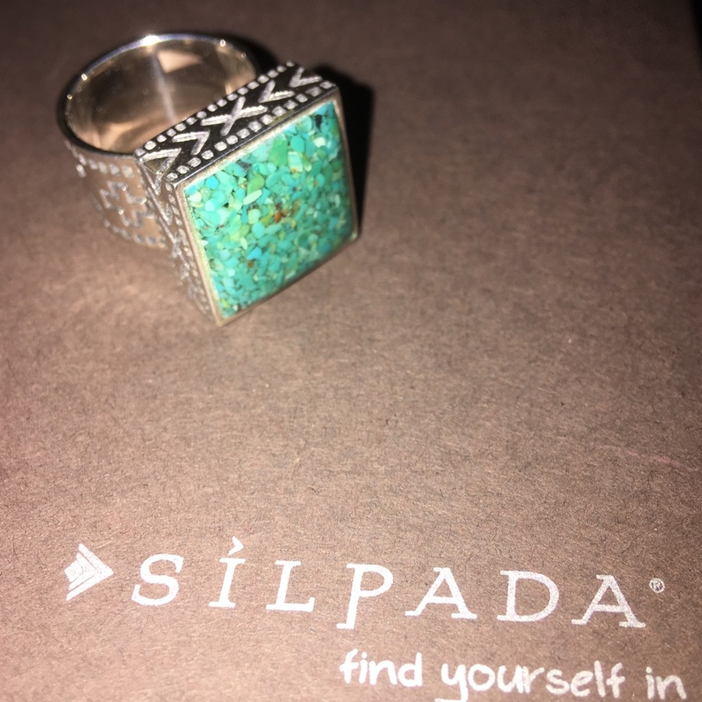 Silpada .925 Sterling Silver Ring.
